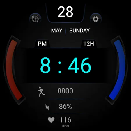 IA92 Digital Watchface screenshot 10