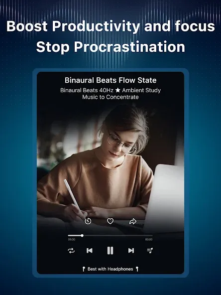 Binaural Beats: Sleep & Focus screenshot 9