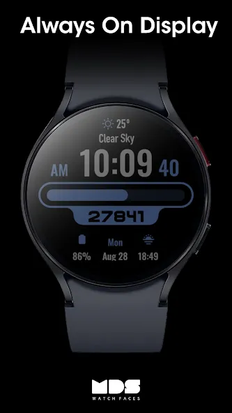 MDS255 - Digital Watch Face screenshot 5