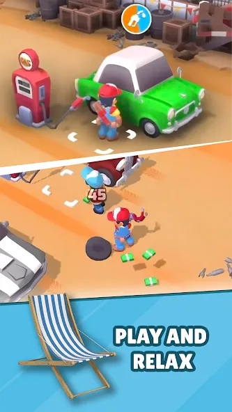 Gas Station: Junkyard Tycoon screenshot 3