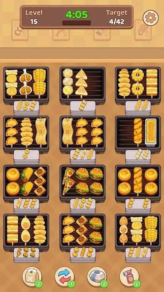 Food Skewer - Sort & Grill screenshot 2