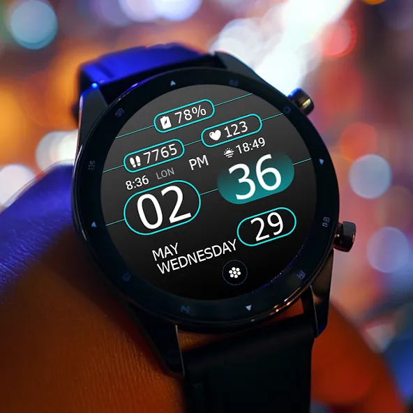 Key WF32 Digital Classic Watch screenshot 2
