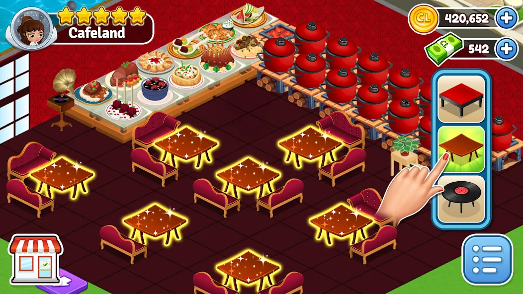 Cafeland - Jogo de Restaurante screenshot 30