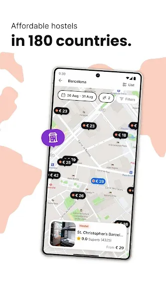 Hostelworld: Hostel Travel App screenshot 3