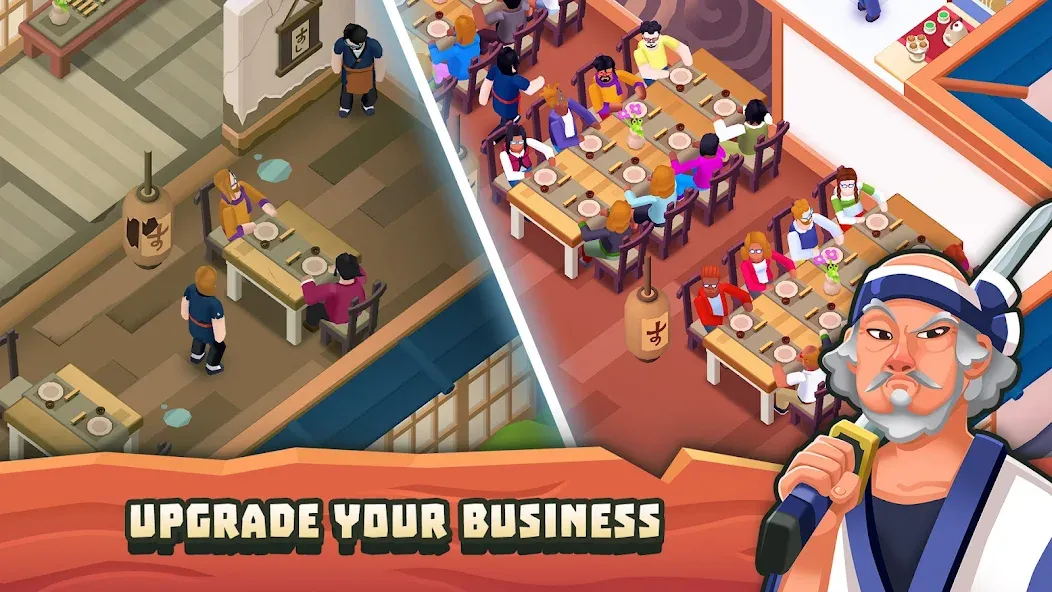 Sushi Empire Tycoon—Idle Game screenshot 2