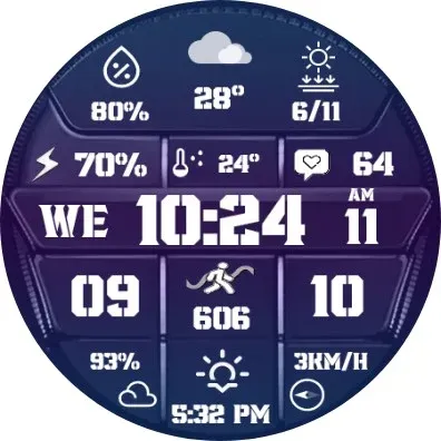 N-SPORT712-Digital Color Watch screenshot 10