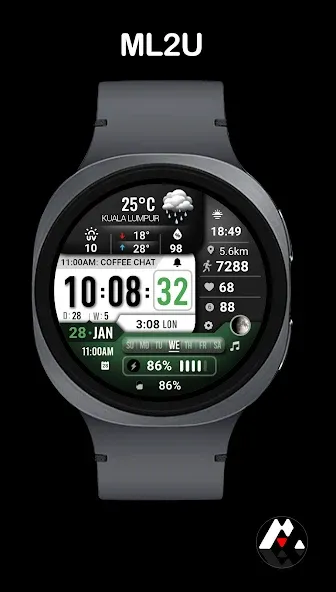 ML2U 377 Watch Face screenshot 6