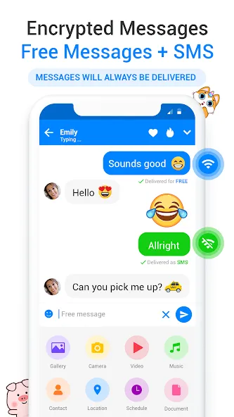 Messages Lite - Text Messages screenshot 9