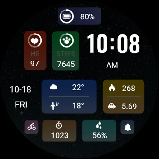 Bright Night Stars ZKin Watch screenshot 7
