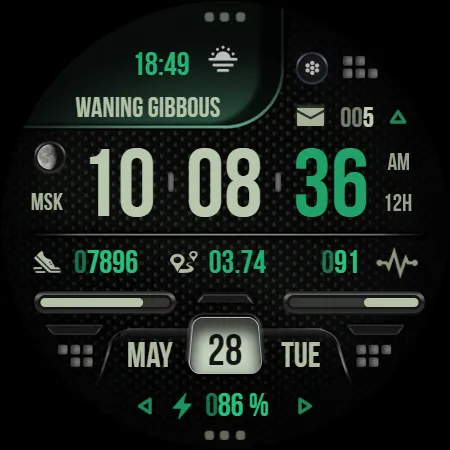 KF168 Watch face screenshot 10
