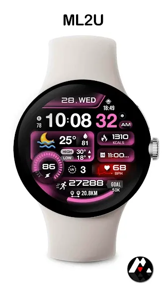 ML2U 261 Watch Face screenshot 8