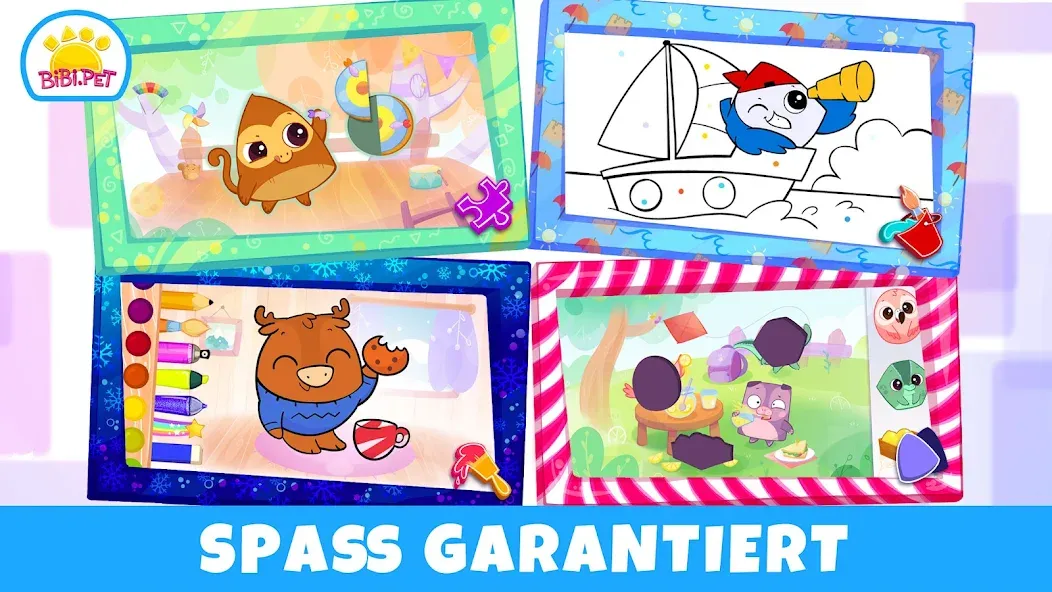 Puzzle und Farben Kinderspiele screenshot 5