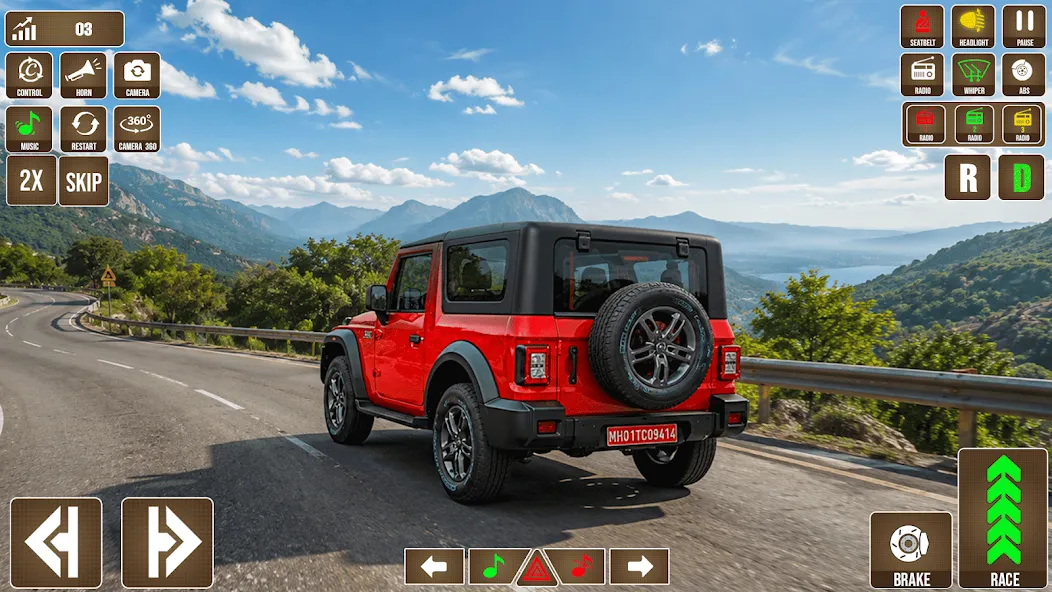 Offroad Mountain Car Driving screenshot 5