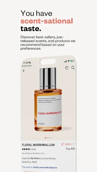 Dossier Perfumes screenshot 3