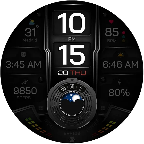 EVR103 Digital Watch Face screenshot 32