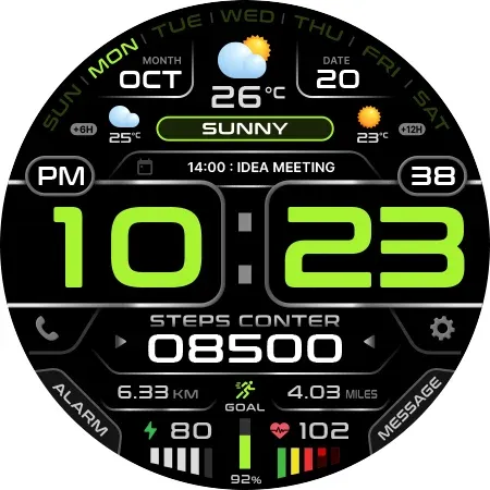 SamWatch Digital Neon 2 screenshot 40