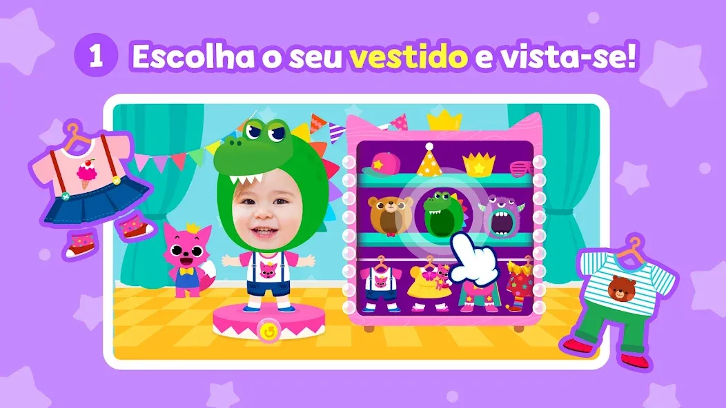 Pinkfong Festa de Aniversário screenshot 2