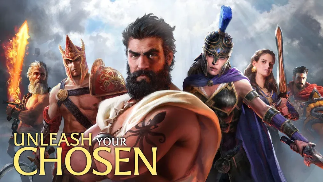 Olympus Rising: Strategy game screenshot 1