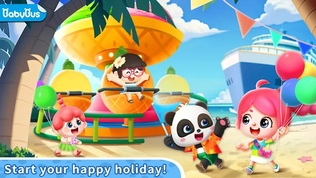 Baby Panda's Town: Vacation screenshot 1