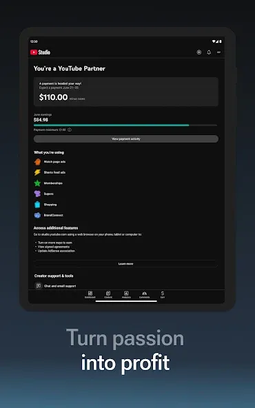 YouTube Studio screenshot 13