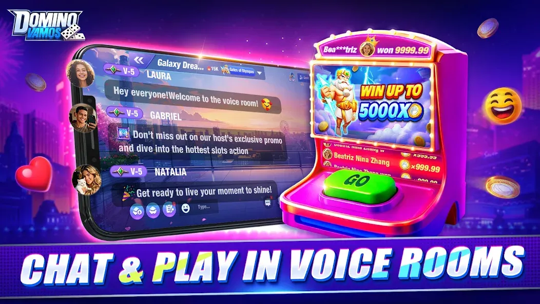 Domino Vamos - Slots & Poker screenshot 4