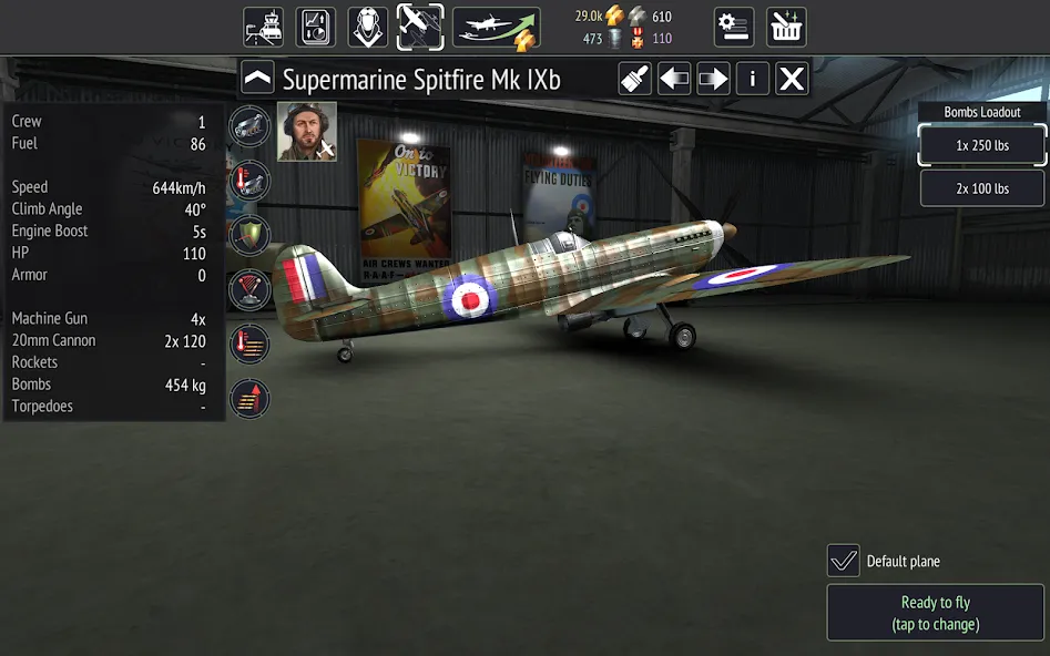 Warplanes: WW2 Dogfight screenshot 16