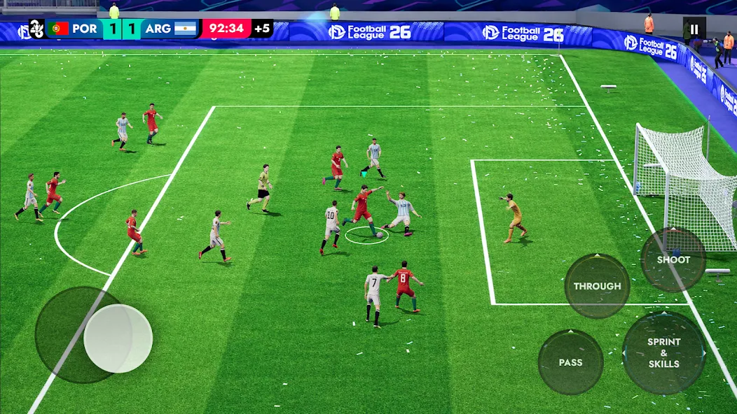 サッカーリーグ2026 screenshot 1