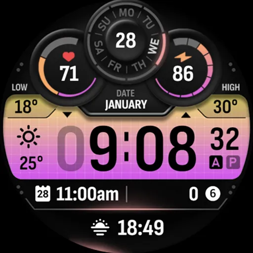 OMG 433 - Active Digital Watch screenshot 25