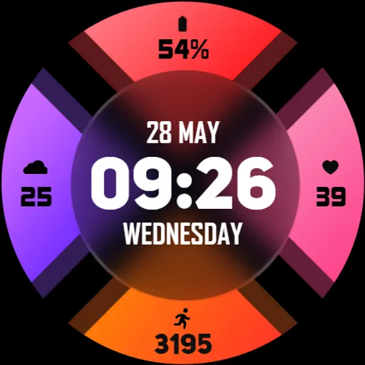 Glass Watch Face screenshot 7