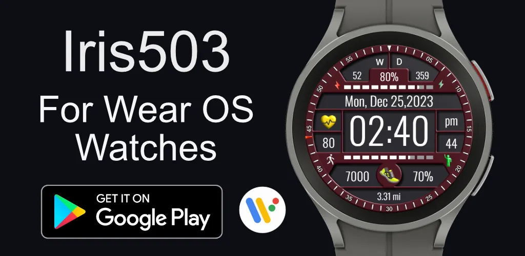 Iris503 Digital Watch Face screenshot 8