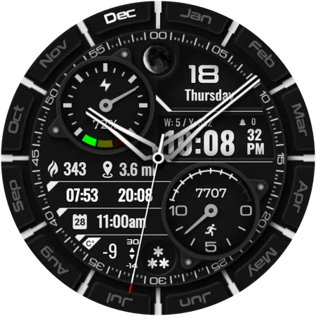 it-M002_Quantum Watch Face screenshot 25