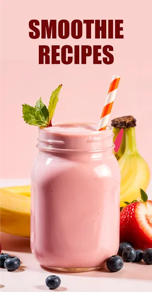 Receitas fáceis de Smoothie screenshot 1