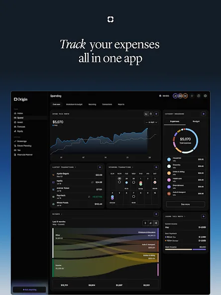 Origin: AI Budget & Track screenshot 20