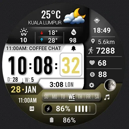 ML2U 377 Watch Face screenshot 27
