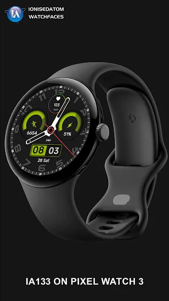IA133 Classic Watchface screenshot 2