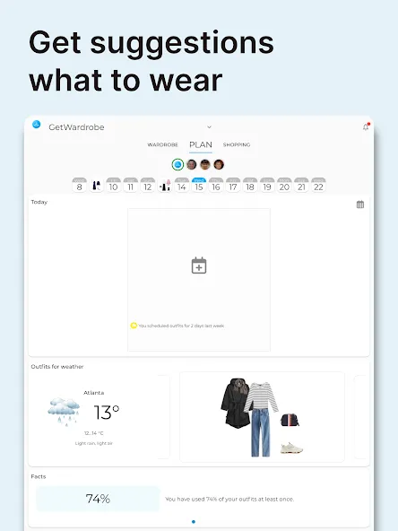 GetWardrobe AI Outfit Planner screenshot 11
