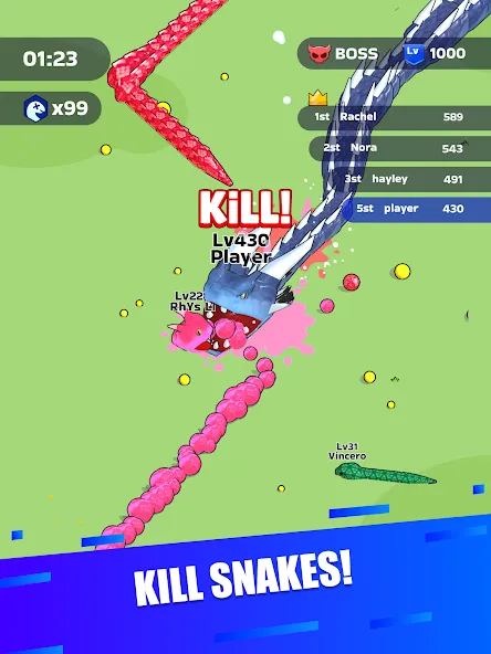 Snake Clash! screenshot 22