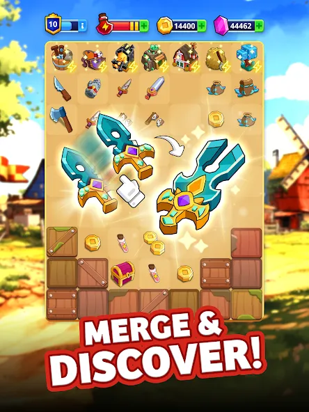 Medieval Merge: Magic Dragon screenshot 12