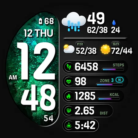 PER38 Digital Watch Face screenshot 36