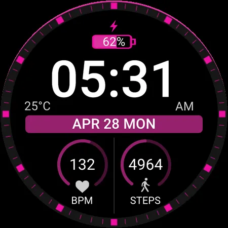 Numeric Format Watch Face screenshot 7