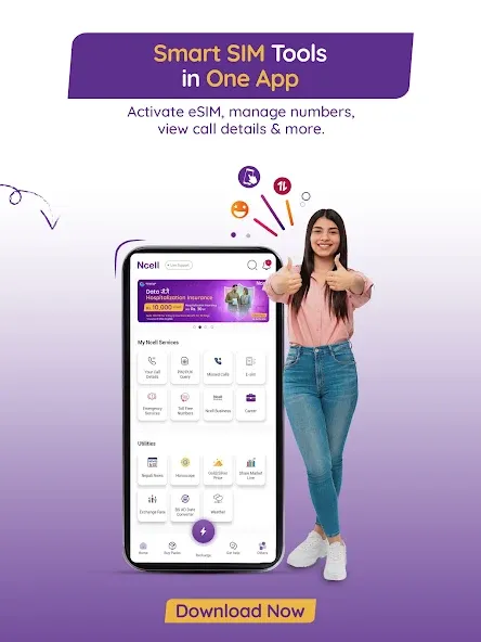 Ncell App: Recharge, Buy Packs screenshot 11
