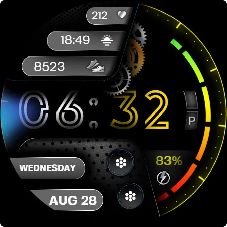 IronSync - Digital Watch Face screenshot 20