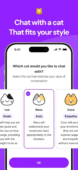 CounselCat - AI Therapy screenshot 4