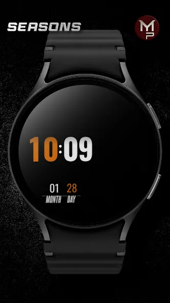 SEASONS - Digital Watch Face screenshot 7