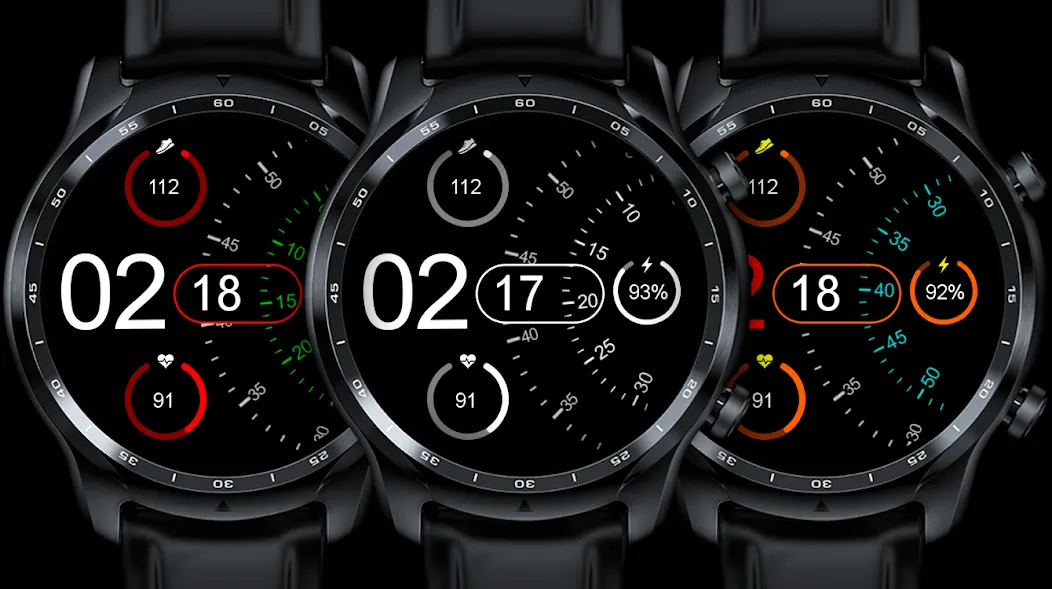 Pixel Rotary URX95 Watch face screenshot 1