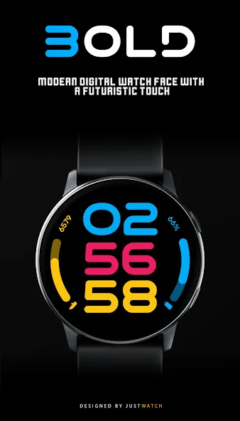 Bold WatchFace screenshot 2