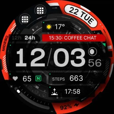 MD290 Digital watch face screenshot 25