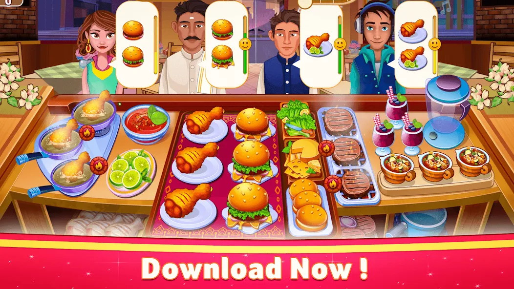 Indian Cooking Star: Chef Game screenshot 3