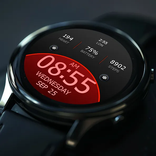Key WF41 Digital Watch Face screenshot 6