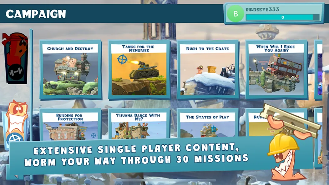 Worms W.M.D: Mobilize screenshot 5